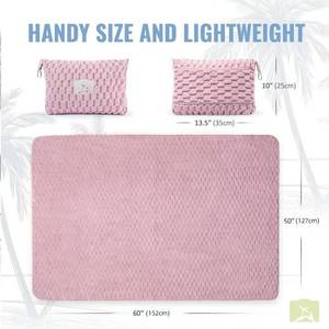 Color puro Otoño e Invierno Manta <span class=keywords><strong>de</strong></span> algodón <span class=keywords><strong>de</strong></span> bambú manta <span class=keywords><strong>de</strong></span> sofá americano - Product Image 2