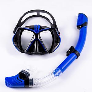 Montaje de cámara Máscara DE <span class=keywords><strong>BUCEO</strong></span> Snorkel Combo Dry Top <span class=keywords><strong>Gafas</strong></span> de natación Bajo el agua Silicona Equipo de esnórquel Máscaras DE <span class=keywords><strong>BUCEO</strong></span> <span class=keywords><strong>Gafas</strong></span> de natación - Product Image 2