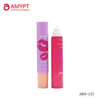 Tubes de brillant à lèvres vides de 10g, souples et compressibles, avec bouchon à vis, pour cosmétiques et rouges à lèvres, emballage en tube plastique personnalisable avec logo, vente en gros