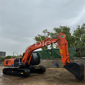 Excavatrice de chantier sur chenilles de 12 tonnes certifiée CE, d'occasion, Hitachi ZX120-6, faible nombre d'heures, comprend moteur, pompe, boîte de vitesses - Product Image 5