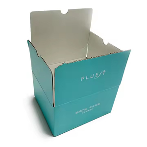 Kunden spezifische, leicht abreiß bare Theken box, faltbare Wellpappe schachtel, selbst klebende Reißverschluss-Verpackungs schachtel - Product Image 6