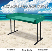 Table pliante moderne en plastique pour l'extérieur, facile à transporter, idéale pour la salle de sport, l'école, l'hôtel, la ferme et l'entrepôt