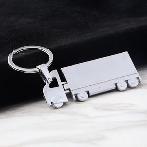 Wholesale Creative Truck Car Keychain Business Man's Waist Hanging Keychain <b>Metal</b> <b>Key</b> <b>Chain</b> - Product Image 4