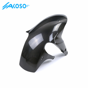 AKOSO 3K sec en Fiber de carbone accessoires de moto garde-boue avant pour <span class=keywords><strong>Suzuki</strong></span> <span class=keywords><strong>GSX</strong></span>-<span class=keywords><strong>S</strong></span> <span class=keywords><strong>750</strong></span> 1000 2017-2024 - Product Image 3