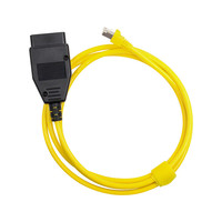 Cable Ethernet OBD2 de Alta Calidad Compatible con Herramienta de Diagnóstico, Cable de Programación Oculto de Alta Gama para BM