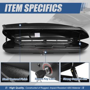 Échantillon gratuit, vente en gros, porte-bagages de toit de voiture robuste et imperméable, sac de toit de voiture pour SUV, utilisé pour les voyages en voiture SUV - Product Image 2