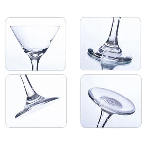 แก้วคริสตัลไร้สารตะกั่ว150มล. แก้วไวน์แชมเปญทรงกรวยมาร์ตินี่ - Product Image 4