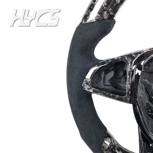 Volante de Fibra de Carbono Personalizado para Mercedes-Benz W205 <span class=keywords><strong>Clase</strong></span> <span class=keywords><strong>E</strong></span> C63 <span class=keywords><strong>AMG</strong></span> GT <span class=keywords><strong>Estate</strong></span> A45 CLA45 Shooting Brake S63 SL63 SL65 GLC63 - Product Image 2