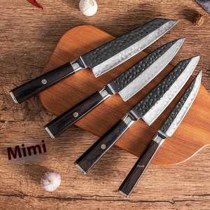 Cuchillo <span class=keywords><strong>de</strong></span> Chef Forjado en Damasco VG10 con Mango <span class=keywords><strong>de</strong></span> Madera, Herramienta <span class=keywords><strong>de</strong></span> Cocina <span class=keywords><strong>de</strong></span> Alta Afilación <span class=keywords><strong>para</strong></span> Cortar <span class=keywords><strong>Carne</strong></span> y Pan, Tipo Cuchillo <span class=keywords><strong>de</strong></span> Pelar - Product Image 3