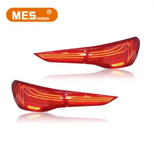 MES Design Auto Parts CSL Tail Lights for BMW M4 G82 4 Series G22 G23 2020-2022 Taillight New CSL Laser Style Rear Lights