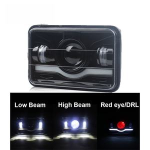 Luces LED de Conducción Cuadradas de 7 Pulgadas, 45W, 12V, 8000 Lúmenes, Bombilla H4 para Motocicleta, Camión, Coche, Ajuste Universal - Product Image 3