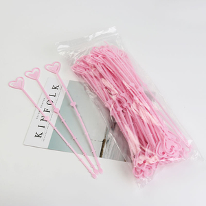 Bouquet Titular para Bolo Cartão e Outros <span class=keywords><strong>Home</strong></span> Decor Itens Plastic Gift Packaging Acessório com elegante Design Flor - Product Image 3