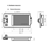 Heltec V3 IOT 配件开发板 ESP32/SX1262/SX1276 OLED 显示屏，用于天线 WIFI Lora 32 通信