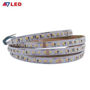 Bande lumineuse LED double couleur Dimmable 2835 SMD 120LED/M bande LED CCT modifiable à trois couleurs - Product Image 2