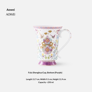 Jingdezhen Aowei High White Porcelain <b>Ceramic</b> <b>Mug</b> Couple Cup Household Drinking Tea Cup Master Cup Coffee Cup - Product Image 6