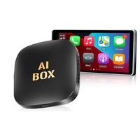 Boîtier Android 14 portable 3-en-1 CarPlay AI, adaptateur USB Android Auto 4G 32G, garantie 1 an pour YouTube Netflix, fonctionnement automatique
