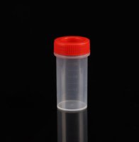 Bon prix Tube à centrifuger conique en plastique micro stérile de 15ml avec fond rond pour une utilisation en laboratoire fabriqué à partir de PP