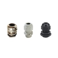 Vente en gros de bonne qualité Nylon noir gris rouge M MG PG NPT G Tytpe presse-étoupe