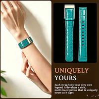 Bracelet de montre intelligente en cuir véritable pour Whoop 5.0, unisexe, étanche, réglable, durable, robuste, bracelet de remplacement