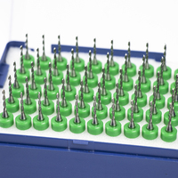 1.25mm-2.00mm PCB CNC Machine de gravure routeur V Bits carbure de tungstène matériel métal bois forage forets hélicoïdaux importés