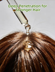 <span class=keywords><strong>Extrait</strong></span> lissant pour cheveux bouclés avec gingembre et huile d'arbre à thé, peptides réparateurs, huile essentielle hydratante pour cheveux abîmés - Product Image 5