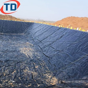 户外瀑布鱼池衬垫用土工膜 土工膜 <span class=keywords><strong>HDPE</strong></span> 2mm 用于大坝衬垫 1mm 1.5mm 虾池衬垫 45mil - Product Image 5