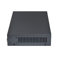 SDAPO PSE0802GD-LW 150W 10-Port dikelola Poe Switch dengan 8 PoE 1000Mbit IEEE802.3at/af 8 + 2 SFP SNMP QoS fungsionalitas