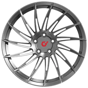 Rodas de carro personalizadas GVICHN G24 estilo exclusivo com acabamento brilhante 100mm PCD 50mm ET 120mm PCD 45mm ET 0mm ET rodas de carro personalizadas