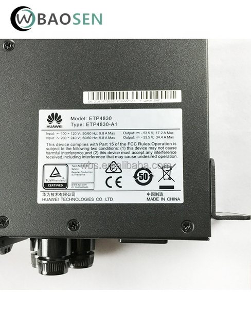 HW ETP4830-A1 48V 30A Telecom Rectifier Power Supply for FTTH OLT