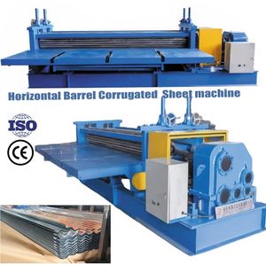 Производство, машина для производства боковых цилиндров, <span class=keywords><strong>2</strong></span>/<span class=keywords><strong>3</strong></span>/4 м, горизонтальные гофрированные железные листы, рулонная машина - Product Image 1