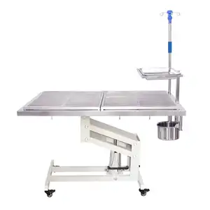 Surgical Electric Veterinary Dog Pet Operation Auxiliary Table Scissor Lift Animal Veterinary Operating Tables