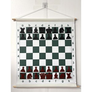 Tablero de <span class=keywords><strong>Ajedrez</strong></span> Plegable y Fácil de Transportar, Tipo Jack, de PU, Magnético, de Plástico, para Demostraciones y Enseñanza - Product Image 2