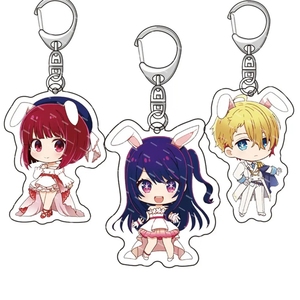 Porte-clés en acrylique avec oreilles de lapin, figurine mignonne, Hoshino Ai, Sarina Kurokawa, Akane, anime <span class=keywords><strong>Oshi</strong></span> <span class=keywords><strong>No</strong></span> Ko, pendentif pour sac, ornement, cadeaux - Product Image 2