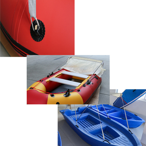 Bateau en alliage Yacht gonflable bateau pliant en caoutchouc parasol portable et abri contre la pluie pour la pêche ou l'assaut Marine Supply - Product Image 5