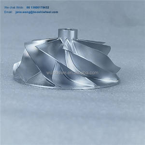 Rueda de compresor de rotación estándar, rueda de palanquilla de 62x76mm, fresado de 880693 puntos para Turbo de rendimiento, envío gratis - Product Image 3