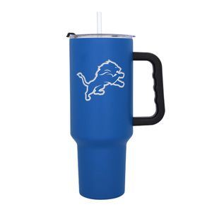 Detroit Lions Custom Logo 32 Team doppia parete in acciaio inox sottovuoto isolato tazza da viaggio tazza per auto 40 oz XL <span class=keywords><strong>Tumbler</strong></span> - Product Image 2