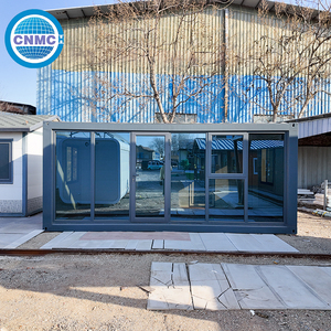 Casa Contenedor Prefabricada de Acero Ecológica Moderna Móvil de <span class=keywords><strong>Dos</strong></span> Pisos Tipo Cabaña Apple con Cocina CNMC para Escuela/Taller 1 - Product Image 3