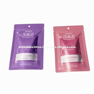 Bolsas de plástico con cierre hermético Mylar impresas personalizadas, bolsas de pie para dulces/dulces, aperitivos y almacenamiento de azúcar para alimentos para embalaje de exfoliante corporal - Product Image 1