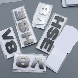 Emblèmes de voiture 3D en ABS, lettres chromées pour coffre arrière, pour Land Rover <span class=keywords><strong>Discovery</strong></span> <span class=keywords><strong>3</strong></span> <span class=keywords><strong>4</strong></span> V8 Range Rover HSE - Product Image 2