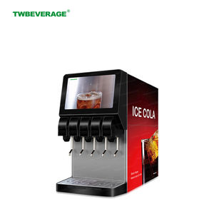 <span class=keywords><strong>Fontaine</strong></span> à boissons gazeuses TWBEVERAGE grande capacité à 5 robinets avec écran publicitaire pour la restauration - Product Image 3