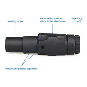 GZ1-0413 중국 하이 퀄리티 공장 가격 단안 망원경 광학 액세서리 사냥 장비 스코프 시력 <span class=keywords><strong>6X</strong></span> 전술 스코프 - Product Image 5
