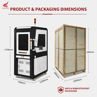 Machine de gravure laser sous surface CKMACHINE pour verre, cristal, acrylique, cube, boule, projets photo, imprimante interne, marquage laser UV