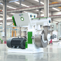 Machine à granulés de paille de pin RICHI - Granulateur à matrice annulaire personnalisé pour la fabrication de granulés de bois