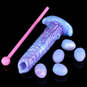 Wholesale Discount Price Online Big Sex Toys Shop Unique Alien Monster <b>Dildo</b> Anal Plug 4 Alien Eggs Adult Toy for Couples - Product Image 1
