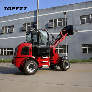 Mini Cargadora Diesel H280 de 2.5 Toneladas TOPFIT en Oferta, con Capacidad de Cucharón de 0.5m, Cargadora de Ruedas de Alta Eficiencia para Movimiento de Tierras - Product Image 3