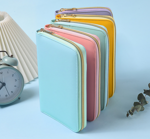 Mini Libreta Organizadora de Presupuesto A5 de PVC, 5 Colores, con Sobres para Gastos, Etiquetas Adhesivas, Planificador de Facturas, con Cierre, Ideal para Regalo - Product Image 4