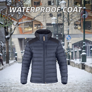 Veste d'hiver matelassée en duvet pour homme, tailles M-4XL, brillante et épaisse, avec capuche, style Bubble Coat - Product Image 2