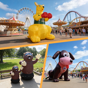 Arco Inflable Gigante Personalizable con Forma de Canguro de Boxeo, Modelo Publicitario para Eventos al Aire Libre - Product Image 5