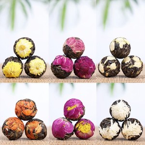 Thé noir à la rose <span class=keywords><strong>Dragon</strong></span> <span class=keywords><strong>Ball</strong></span>, thé fleuri chinois fait main, pétales de rose comestibles, infusion sublimée et parfumée, prix d'usine - Product Image 4