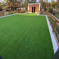 Gazon artificiel synthétique en PP/PE 50mm/20mm, écologique, pour extérieur, balcon, jardin d'enfants, vert
